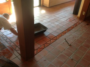 mexican paver grouting