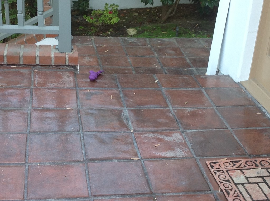 exterior paver tile patio