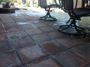 Lincoln Pavers pressure washed