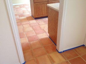 saltillo tile kitchen