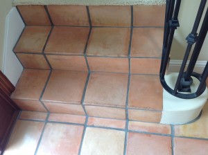 saltillo tile stairs ca