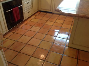 saltillo tile kitchen