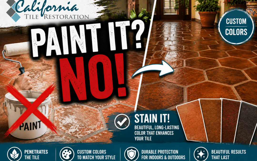 Can Terracotta Tiles Be Painted | Best Saltillo Tile Stain Colors